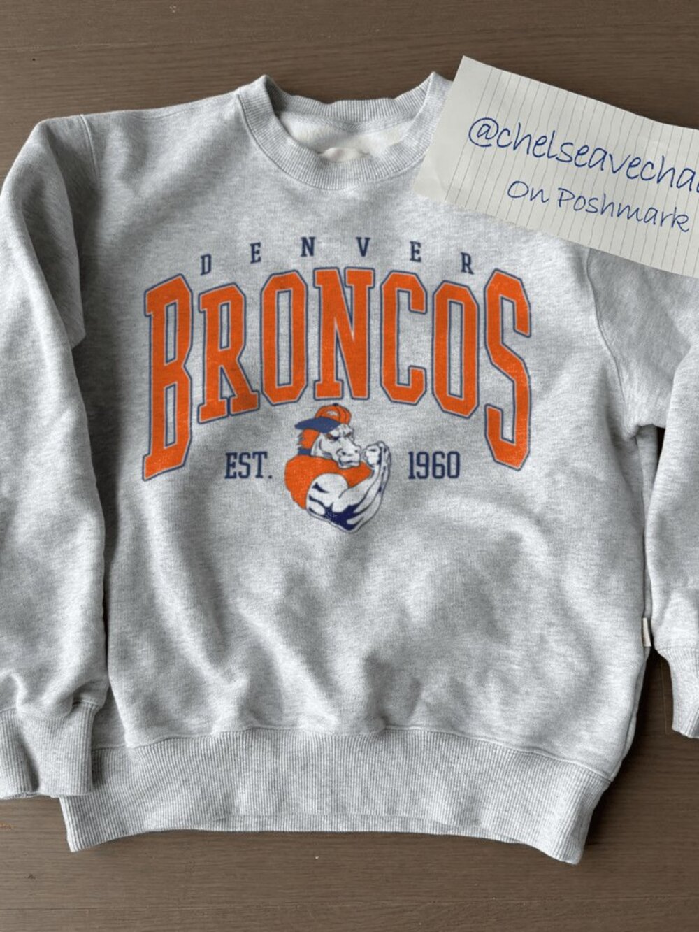 Vintage Denver Broncos Sweatshirt, Retro NFL Broncos Football Unisex Shirt Tee